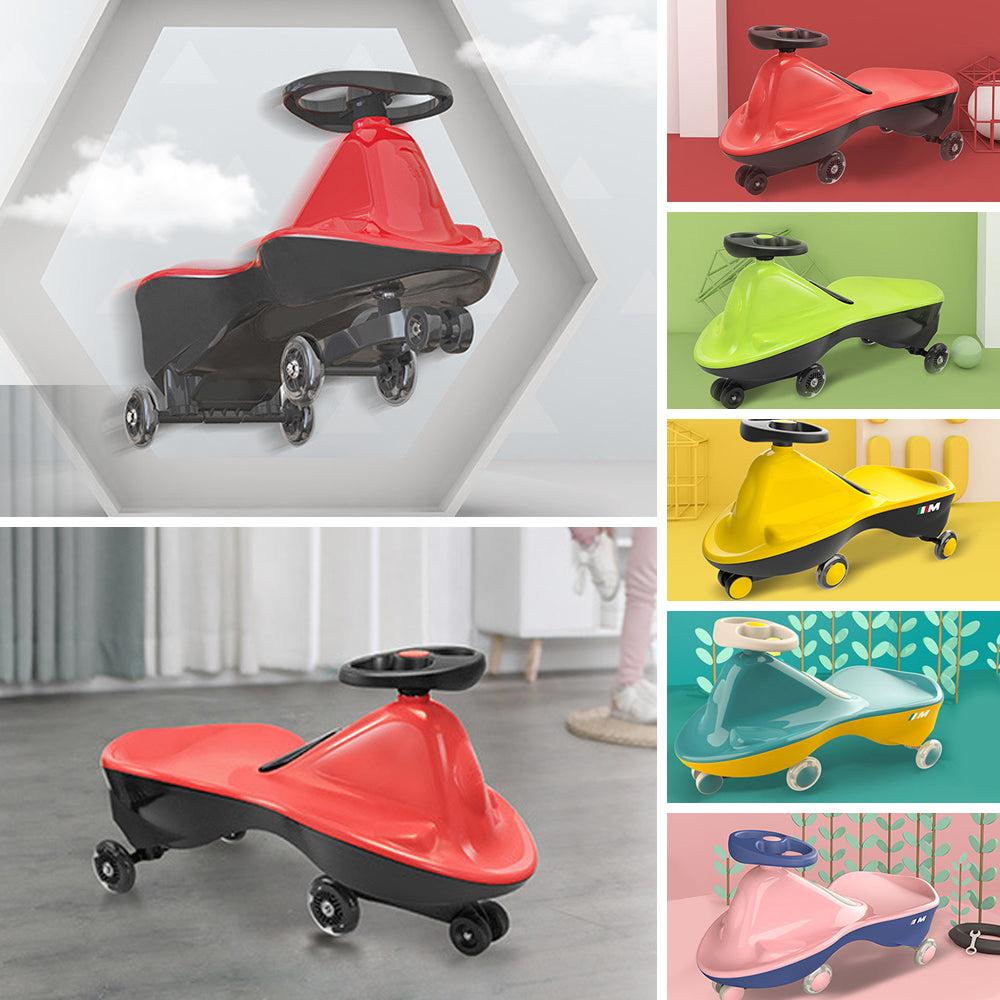 Rococo Pink-Glide Walker Swing Car Twist Car Rind On Toy Italian Designer For Children Outdoor