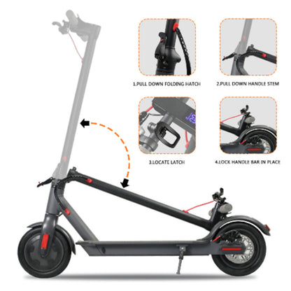 Electric Scooter 350W 10/20/35KM/H Portable  Off Road Scooter Foldable Bike